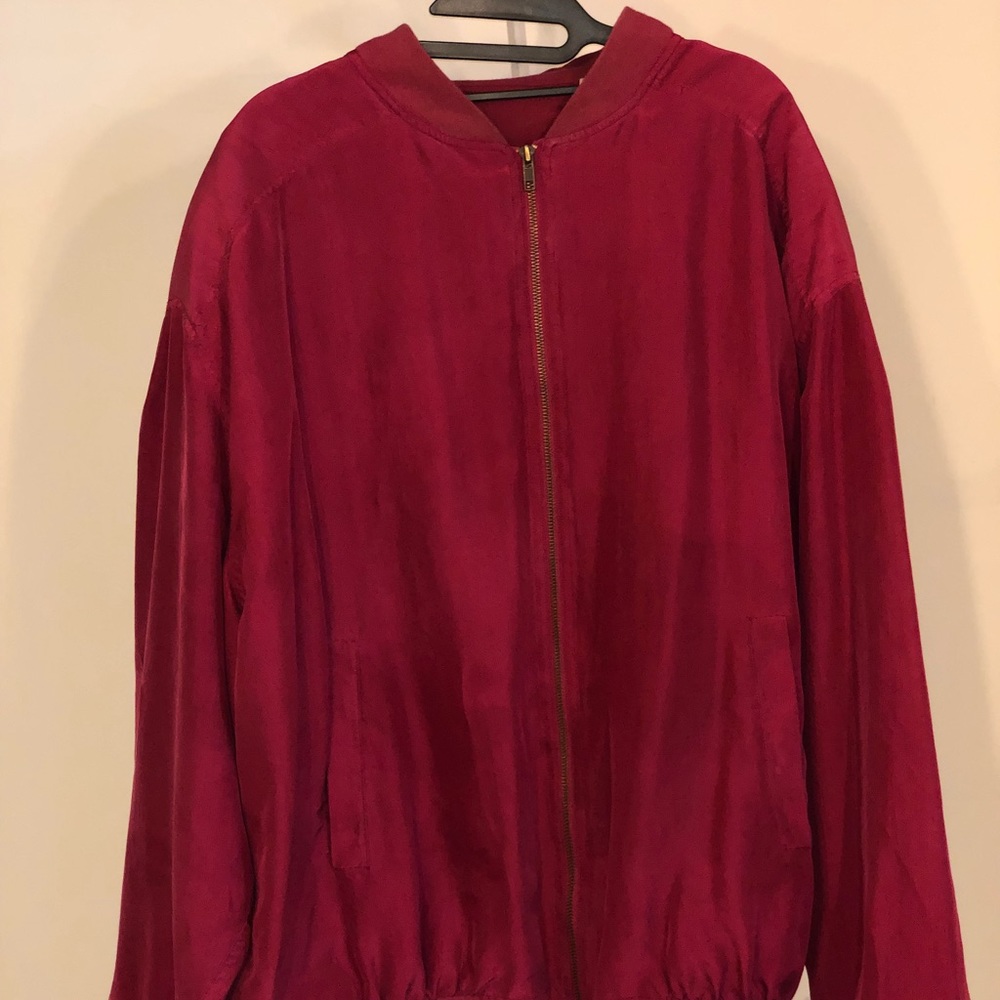 Vintage 80’s Perry Ellis Zip-up